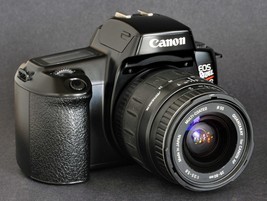 STuDENTS: Canon EoS Rebel S with Canon Af EF 28-80mm f/3.5-5.6 Sigma Lens Collec - £62.48 GBP