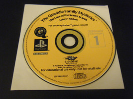 Quaddle Family Case of the Scarce Scarab - Educational Software for Playstation - $8.32