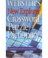 Webster&#39;s New Explorer Crossword Puzzle Dictionary (2005, Hardcover) - £4.77 GBP