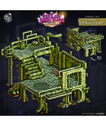 3D Printed Cast n Play Sewers Structure Set 28mm 32mm D&amp;D - $193.47+
