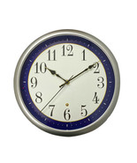Voice-Activated LED Light Wall Clock - Blue - £50.59 GBP
