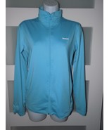 REEBOK Playdry Athletic Jacket Full-Zip Light Blue Size XS Women&#39;s NWOT - €22,20 EUR