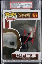 Corey Taylor Slipknot Signed Funko Pop #177 PSA/DNA Encapsulated Autographed - £160.35 GBP