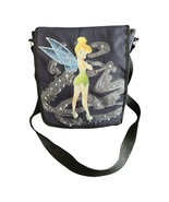 Vtg Disney Tinker Bell Neverland Messenger Bag – Navy Blue – Glitter Des... - €22,26 EUR