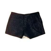 Very J Shorts Black Women Size Medium Textured Pockets Lined - £31.16 GBP