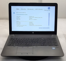 HP ZBook 15 G3 I7-6820HQ 2.70GHz 16GB DDR4 512GB NVMe NVIDIA Quadro M200... - $168.30