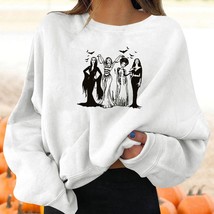 2 Styles 5 Colors Women&#39;s  Pullovers Fun Graphic Print Round Neck Long Sleeve Sw - £59.40 GBP