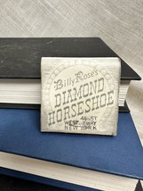 Matchbook Billy Rose&#39;s Diamond Horseshoe New York City Vintage Advertising 46th - £13.23 GBP