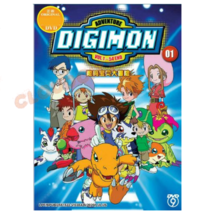 DVD Anime Digimon Adventure 01 Vol.1-54 End English Dub Japanese Movie - £22.41 GBP
