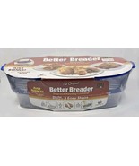 Cook&#39;s Choice Better Breader Shaker Fish Fry Camping Plastic Bowl New Se... - $523.21 MXN