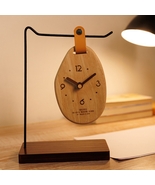 Wooden Desktop Clock, Non-Ticking,Wall clock for Kitchen Living Room, Ho... - $1,011.92 MXN