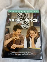 Music and Lyrics (DVD, 2007, Widescreen) Drew Barrymore Hugh Grant Rom-Comedy - £3.72 GBP