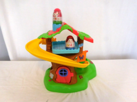 Weebles Musical Treehouse Slide Playset Weeble Wobble + Weebles Hasbro P... - $26.75