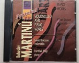 Bohuslav Martinu Violoncello And Piano Works (CD, 1994) - £11.91 GBP