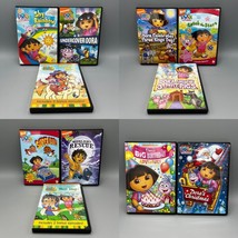 Lot of 11 Nickelodeon Nick Jr Dora the Explorer &amp; Go Diego Go DVD Assortment - £31.02 GBP