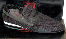 Donald J.Pliner Men&#39;s Black Padded Mesh  Loafers  Shoes Size 11 - £111.65 GBP