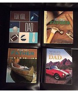 Dad Father Book Card W Quotes Messages Pick from Titles Listed Fathers D... - $12.98