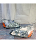 For 2003-2007 Honda Accord Pair LH RH Headlight Assemblies w Silver Hous... - $94.56 CAD