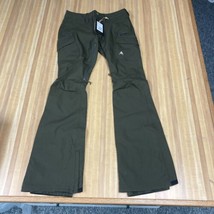 NWT! Burton Women&#39;s XS Gloria Tall Cargo Ski Snowboard Pants - Forest Night - £62.94 GBP