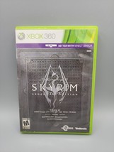 The Elder Scrolls V Skyrim 5 MICROSOFT Xbox 360 Game No Manual Video Game - £3.29 GBP