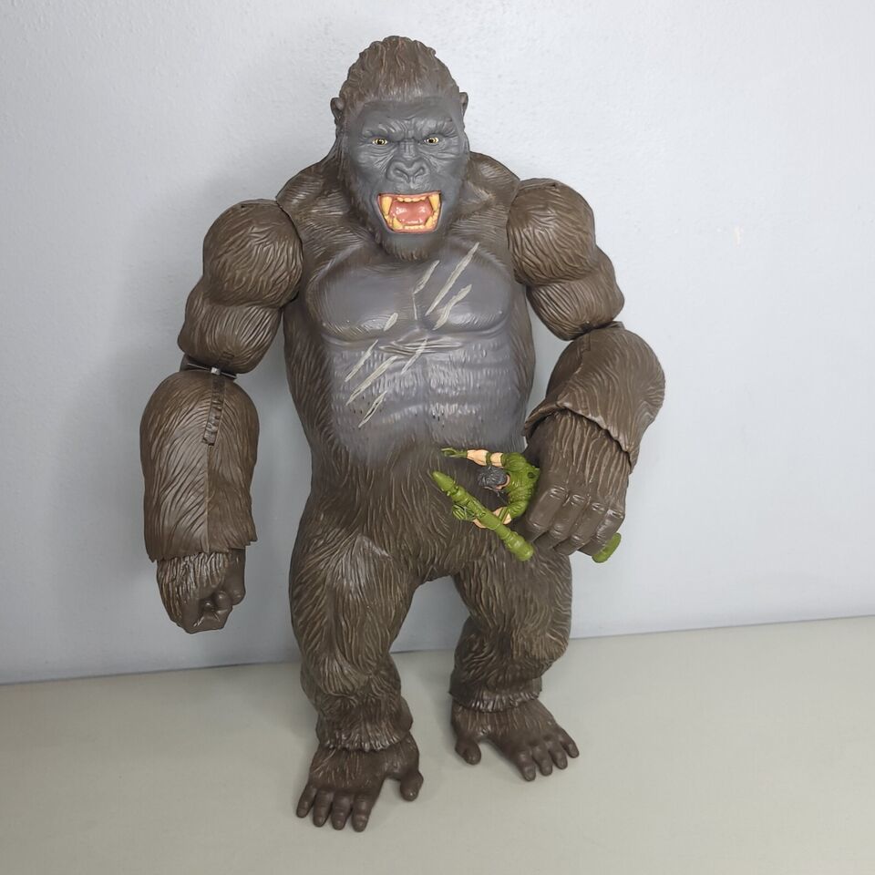 King Kong Skull Island Large Giant Posable Action Figure Toy 2016 Lanard 18" - $50.00