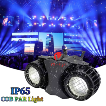 Waterproof outdoor 2X100W LED cob PAR light DMX512 wash dmx stage lighti... - $349.10