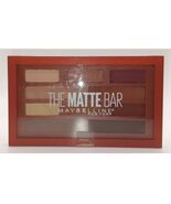 Maybelline The Matte Bar Eyeshadow Palette w/ 10 Shadows Shades #300 - $124.83 MXN
