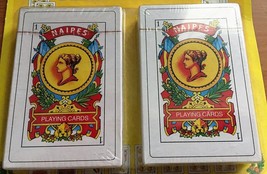 2 X NAIPES BARAJA ESPANOLA 50 PUERTO RICO SPANISH PLAYING CARDS DECK - £8.55 GBP