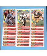 1989 Topps 1000 Yard Club Football Set - €8,57 EUR