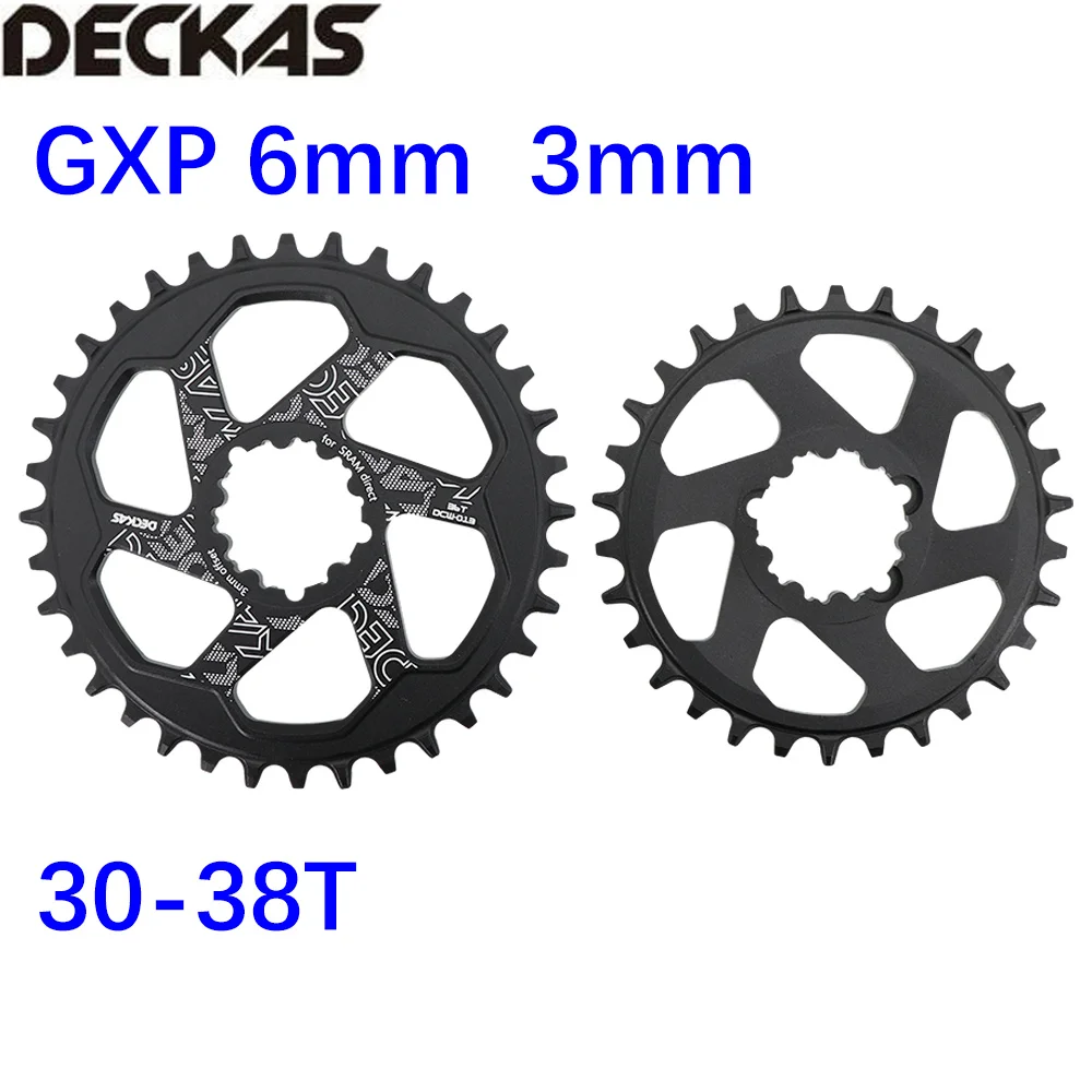 Deckas Round Chainring 6mm m Offset Direct Mount for S GXP XX1 Eagle X01 X1 X0 X - $125.62