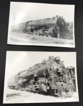 2 Diff Atchison Topeka Santa Fe Railway RR #5017 2-10-4 Baldwin Locomotive Photo - £19.73 GBP
