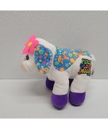 Ganz Webkinz Rockerz Cow Plush Peace Love Moosic HM5101 Colorful - No Code  - $29.60