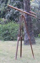 U.S. Navy Griffith Antique tripod Telescope Double Barrel Nautical Decor... - $189.00