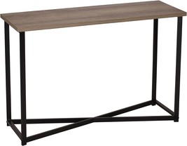 Ashwood Console Table For The Entryway From Household Essentials In Gray-Brown. - £59.09 GBP