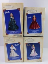 4 Hallmark Keepsake Ornaments  &quot;Celebration BARBIE Special Ornaments&quot; 2002-2005 - £31.64 GBP