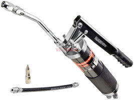 500cc 8500PSI Manual Hand Lever Lubrication Grease Gun with Couplers - £22.51 GBP