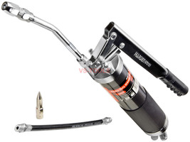 500cc 8500PSI Manual Hand Lever Lubrication Grease Gun with Couplers - £22.41 GBP