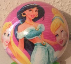 Disney PRINCESS 4&quot; Foam Ball ~ Snow White, Jasmine, Cinderella Graphics ... - £3.30 GBP
