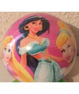 Disney PRINCESS 4&quot; Foam Ball ~ Snow White, Jasmine, Cinderella Graphics ... - £3.24 GBP