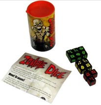 Zombie Dice Game - Eat 13 Brains and WIN! Perfect for Walking Dead Fans! NEW - £13.46 GBP