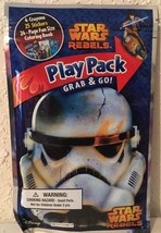 Disney Star Wars Rebels Grab &amp; Go Play Pack - Crayons, Stickers, Activity Book! - £3.94 GBP