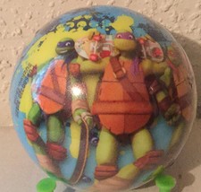 Teenage Mutant Ninja Turtles 4&quot; Foam Ball ~ NEW ~ Halloween Treat, Party... - £2.47 GBP
