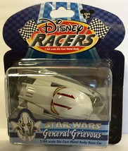 Disney Racers Star Wars General Grievous Die Cast Car 1:64 Scale Park Exclusive - £10.11 GBP