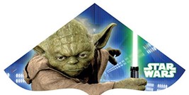 XKites Star Wars YODA 42&quot; Sky Delta Kite ~ Fly High Fun! Easy To Assemble - £6.21 GBP