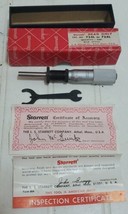 New In Box STARRETT Replacement Head Only No. 724L or 726L Micrometer USA Made - £52.88 GBP