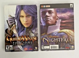 Guild Wars: Factions and Nightfall PC Online With Slip Covers Roll Playing - £14.37 GBP