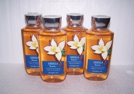 Bath &amp; Body Works Vanilla Bean Shea &amp; Vitamin E Shower Gel - Lot of 4 - £67.78 GBP