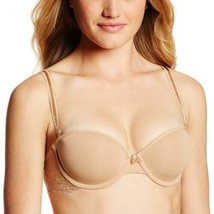 B.Tempt&#39;d By Wacoal Praline B.Delighted T-Shirt Bra, Strapless Us 34D Nude Nwt - £14.90 GBP