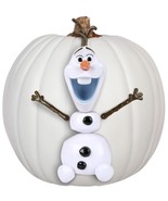 Disney&#39;s Frozen OLAF Pumpkin Push-Ins - 5 Plastic Pieces - Safe Hallowee... - £11.75 GBP