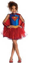 Justice League Supergirl Halloween Costume - Girl&#39;s Small - Cute Tutu Skirt New - £17.53 GBP